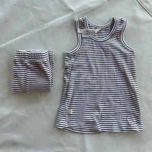 Summer Night Set in Bronze Stripe